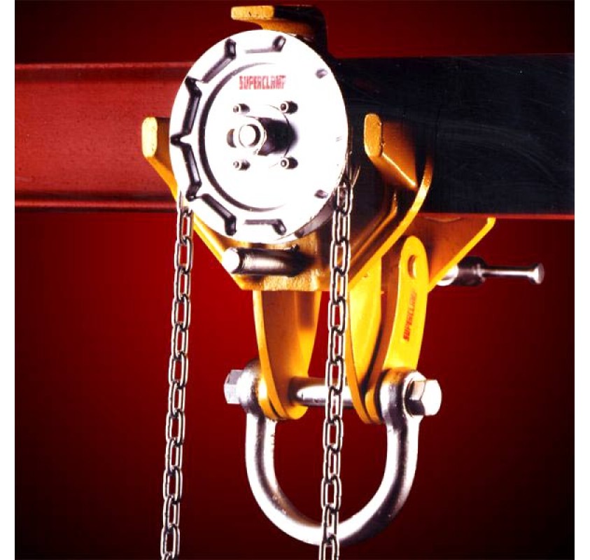 Riley Geared superclamp trolley Lifting Gear Direct